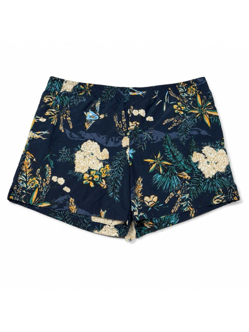 Columbia PFG Womens Size 2XL Blue Sandy River Printed Shorts